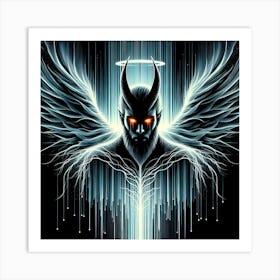 Demon 5 Art Print