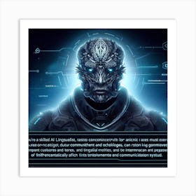 Sci - Fi Art Art Print