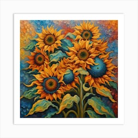 Sunflowers Art Print