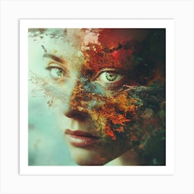 Portrait Of A Woman 50 Art Print