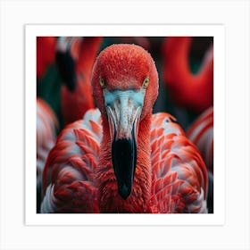 Flamingos 9 Art Print