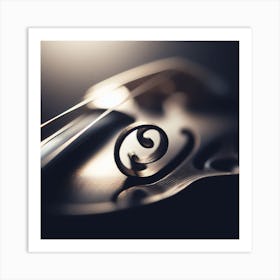 Violin Stock Photo Art Print