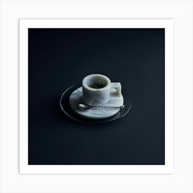 Coffee Cup On A Saucer 1 Art Print