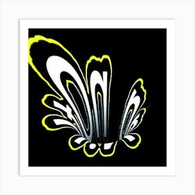 Abstract Butterfly Affiche