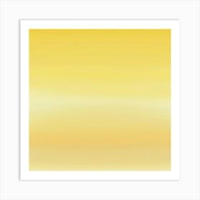 Yellow Art Print