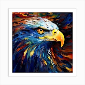 Eagle Painting Art Print