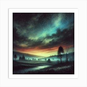 Night Sky 28 Art Print