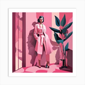 Matisse Cutout Pink 3 Art Print