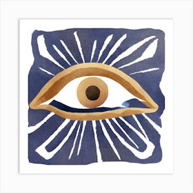 The eye of Horus symbol 3 Art Print