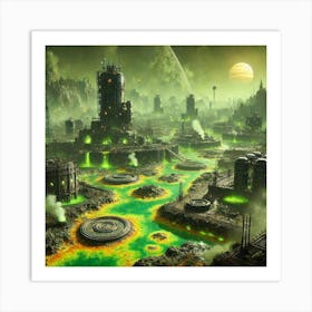 Acid Marshes Art Print