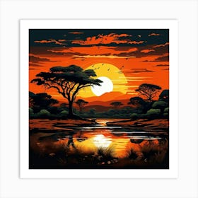 Kruger National Park Art Print