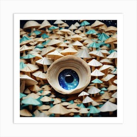 Eye Of The Mushroom Art Print