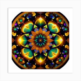 Mandala Art Print