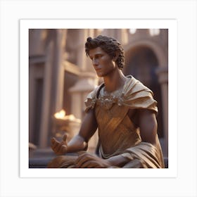 Statue Of Aphrodite Art Print