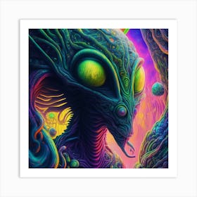 Alien 1 Art Print