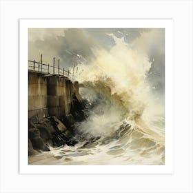 Wave 4 Art Print