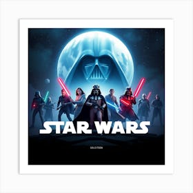 Star Wars The Force Awakens 3 Art Print