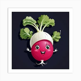 Radishes 58 Art Print