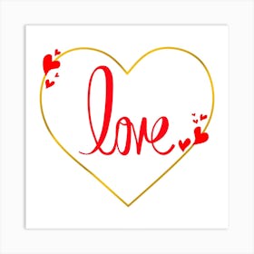 Love Heart 1 Art Print