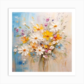 Flowers In A Vase 5 Art Print