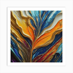 Abstract Abstract Painting 5 Art Print