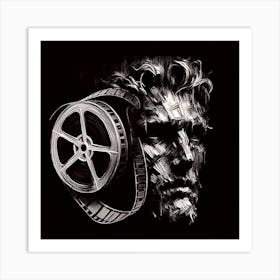 Film Reel Art Print