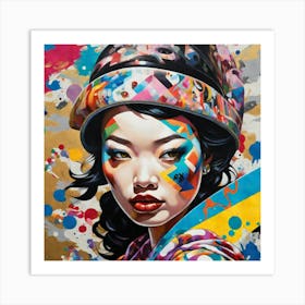 Asian Girl 1 Art Print