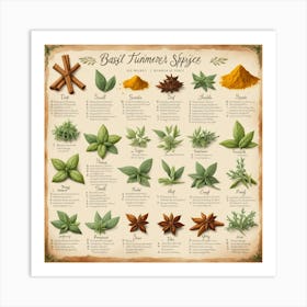 Best Spices Poster Art Print