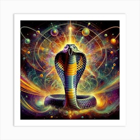 Cobra spiritual Art Print