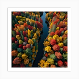 Autumn Forest 1 Art Print