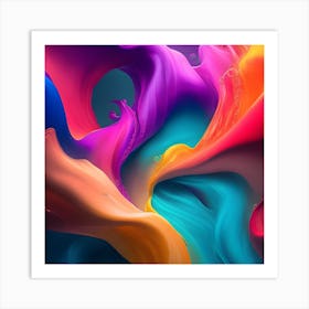 Abstract Painting 2 Art Print