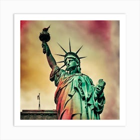 Statue Of Liberty 2 Art Print