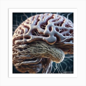 Human Brain 41 Art Print