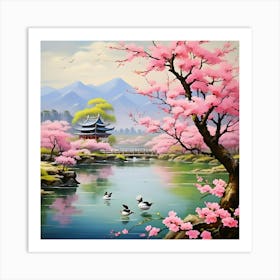 Asian Painting Art Print