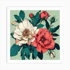 Roses 3 Art Print