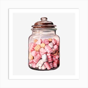 Candy Jar 1 Art Print