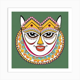 Indian Navratri Festival Art Print