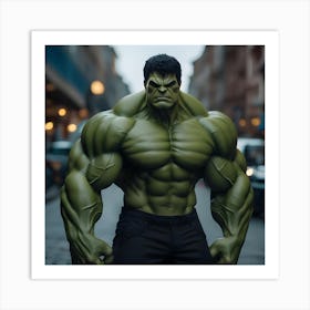 Incredible Hulk Art Print