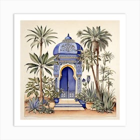 Door To The Garden Art Print