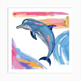 Bottlenose Dolphin 08 Art Print