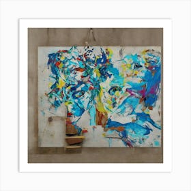 Abstract Painting 9 Art Print