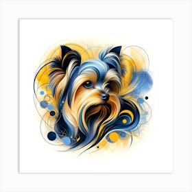 Yorkshire Terrier 02 Art Print