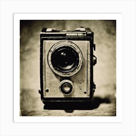 Vintage Camera 1 Art Print