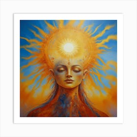 Sun In The Head Art Print