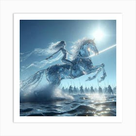 Ice Princess 3 Art Print