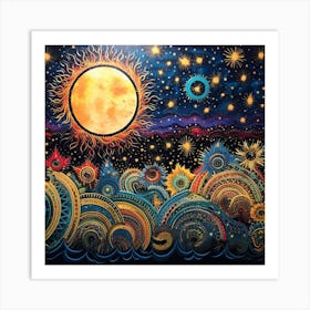 Starry Night 2 Art Print