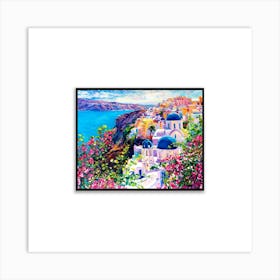 Santorini Art Print