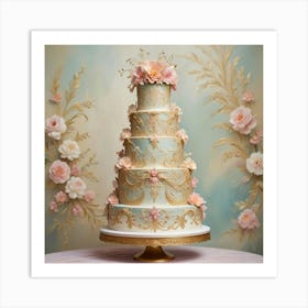 Wedding Cake 7 Art Print