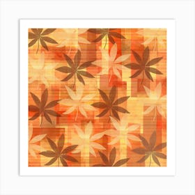 Leaf Pattern Art Print