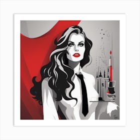 Vampire Slayer Art Print